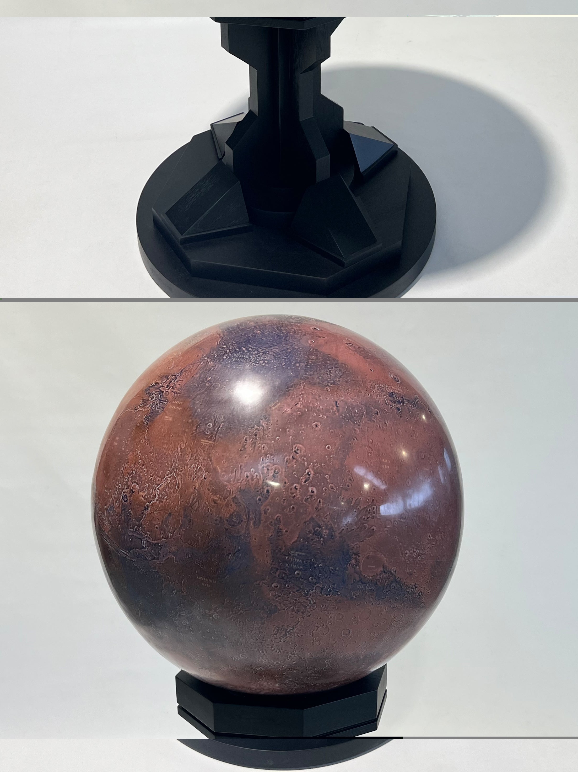 Mars - The Most Detailed Large Globe of the Red Planet