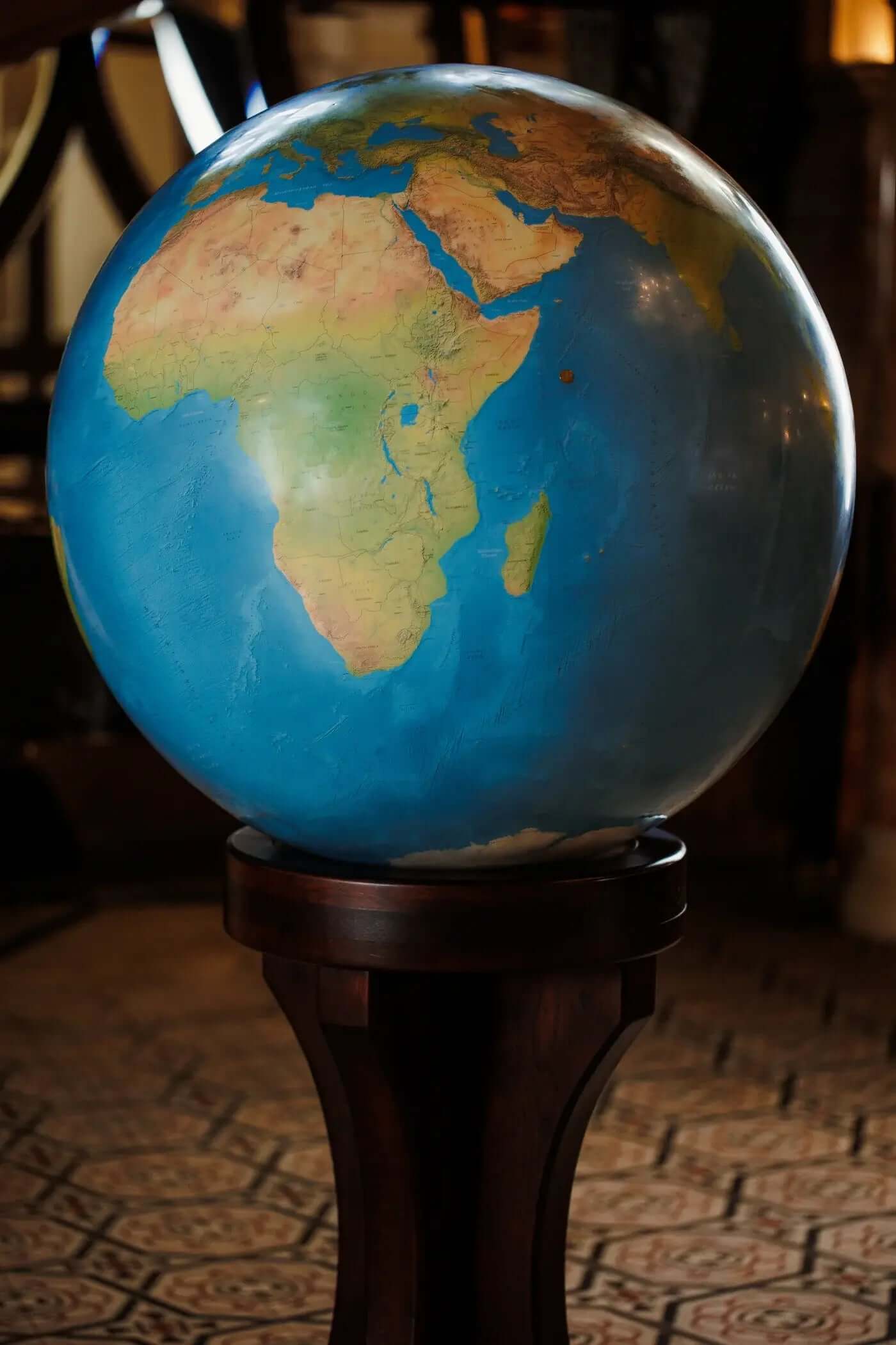 The Blue Planet Globe - Large world globes custom globe