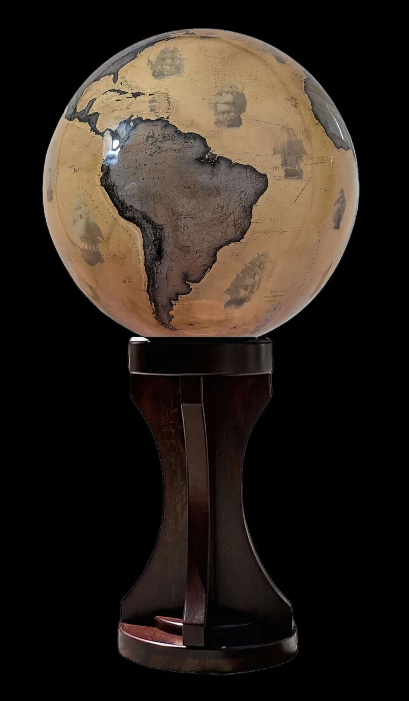 large world globe the ancient world big world globe vintage for office