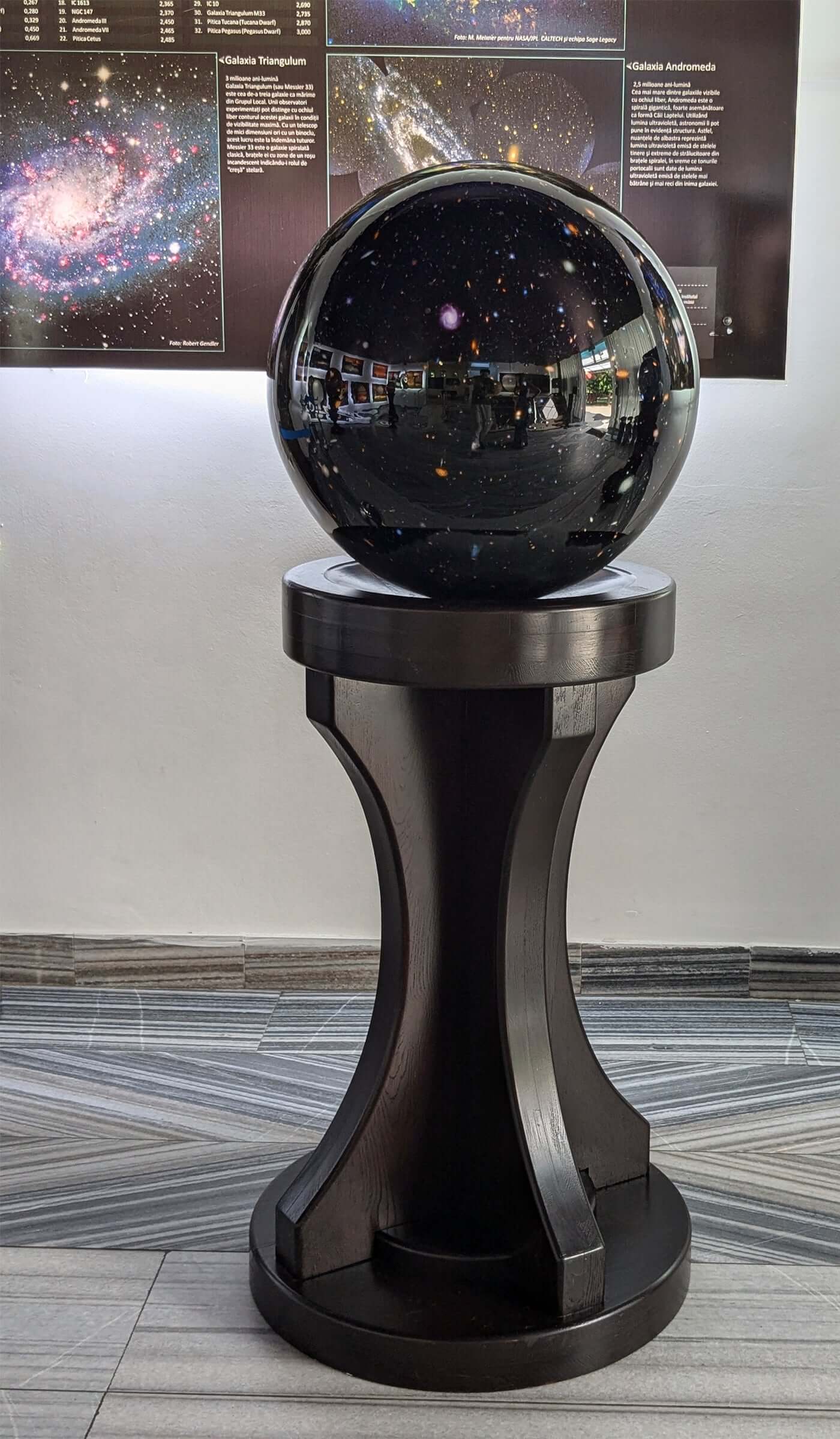 galaxy globe of the universe big nasa james webb large world globe