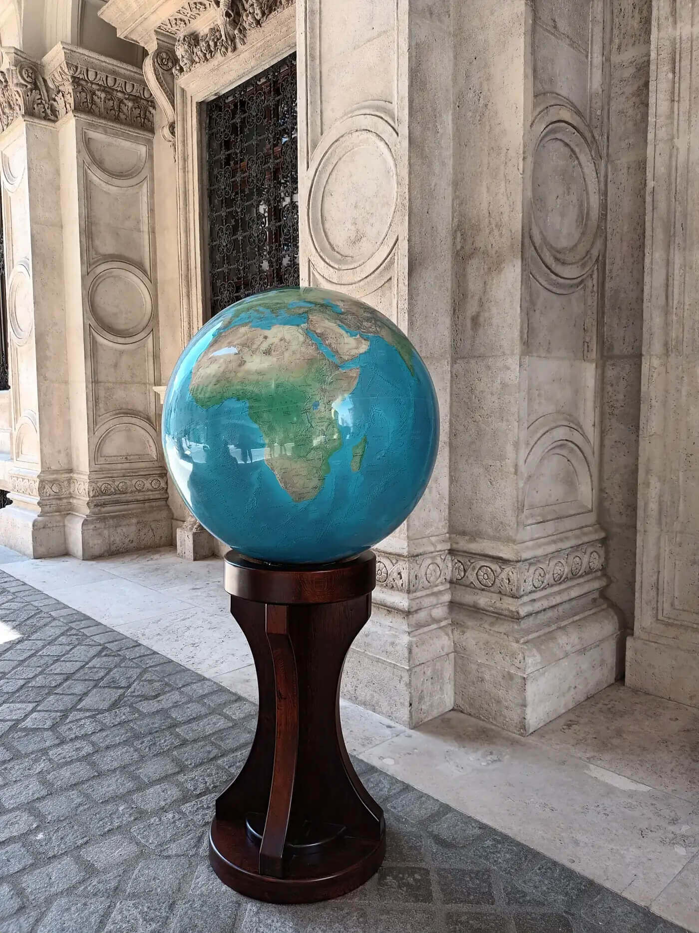 Ultra realistic world globe