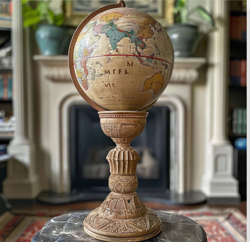 From Office to Living Room: Styling Large World Globes for Modern Interiors