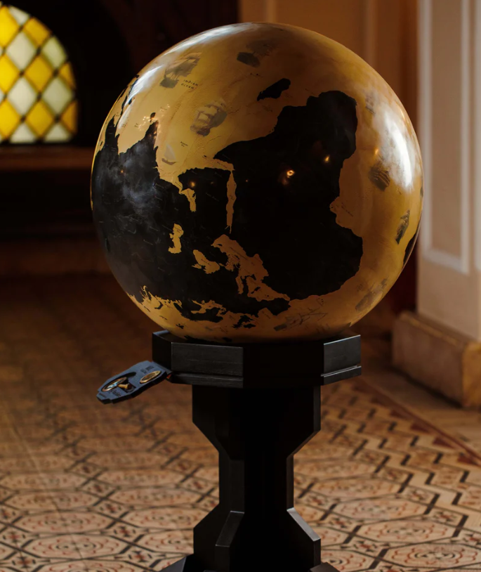 Why Luxury Interiors Need a Handmade World Globe: A Timeless Centerpiece