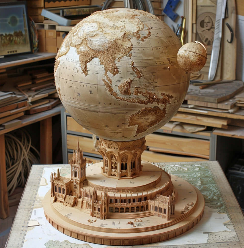 Luxury World Globes: Elevate Your Interior with an Exquisite Custom-Made Globe