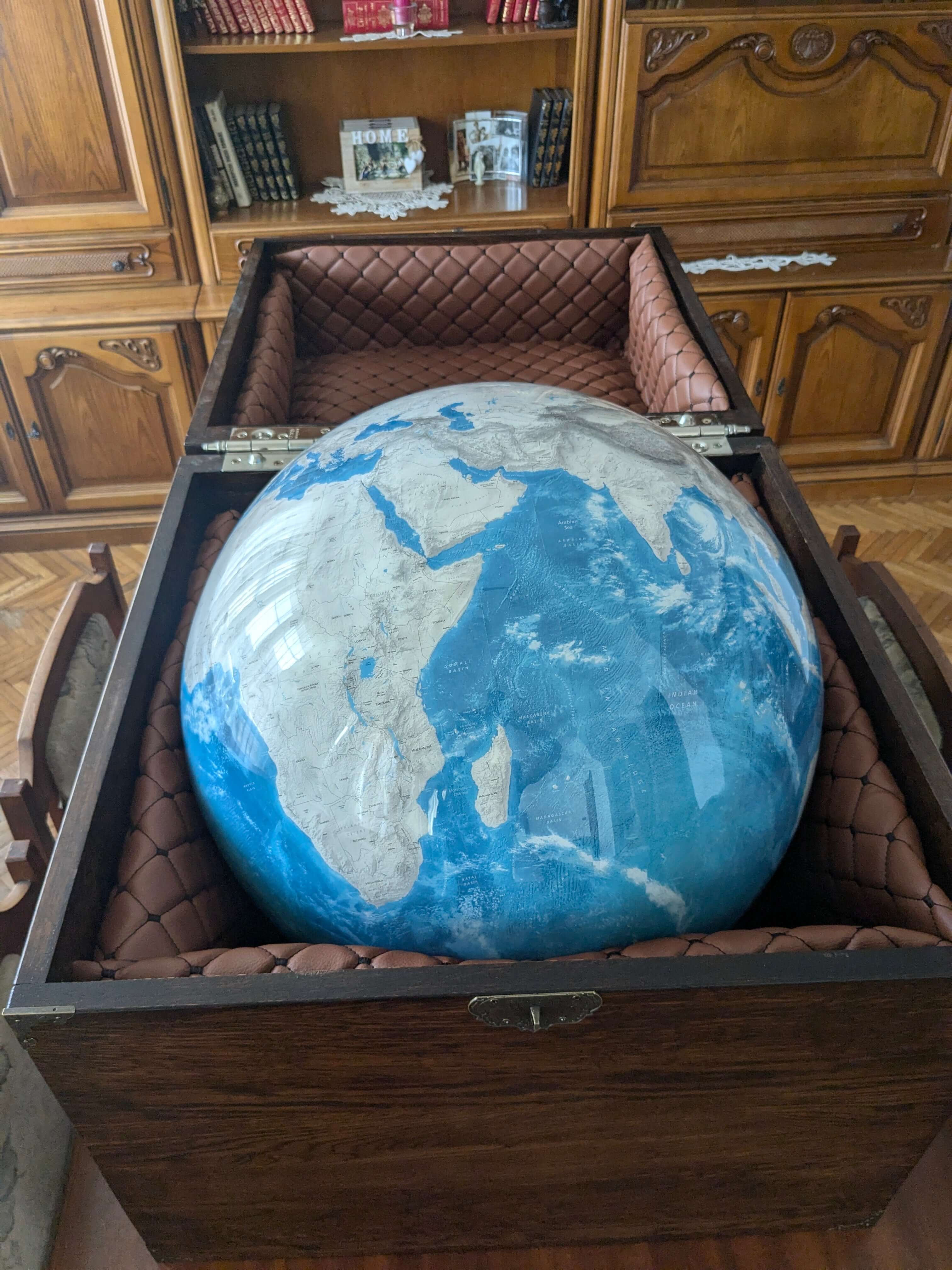 ice white large world globe for sale buy custom bespoke unique globe