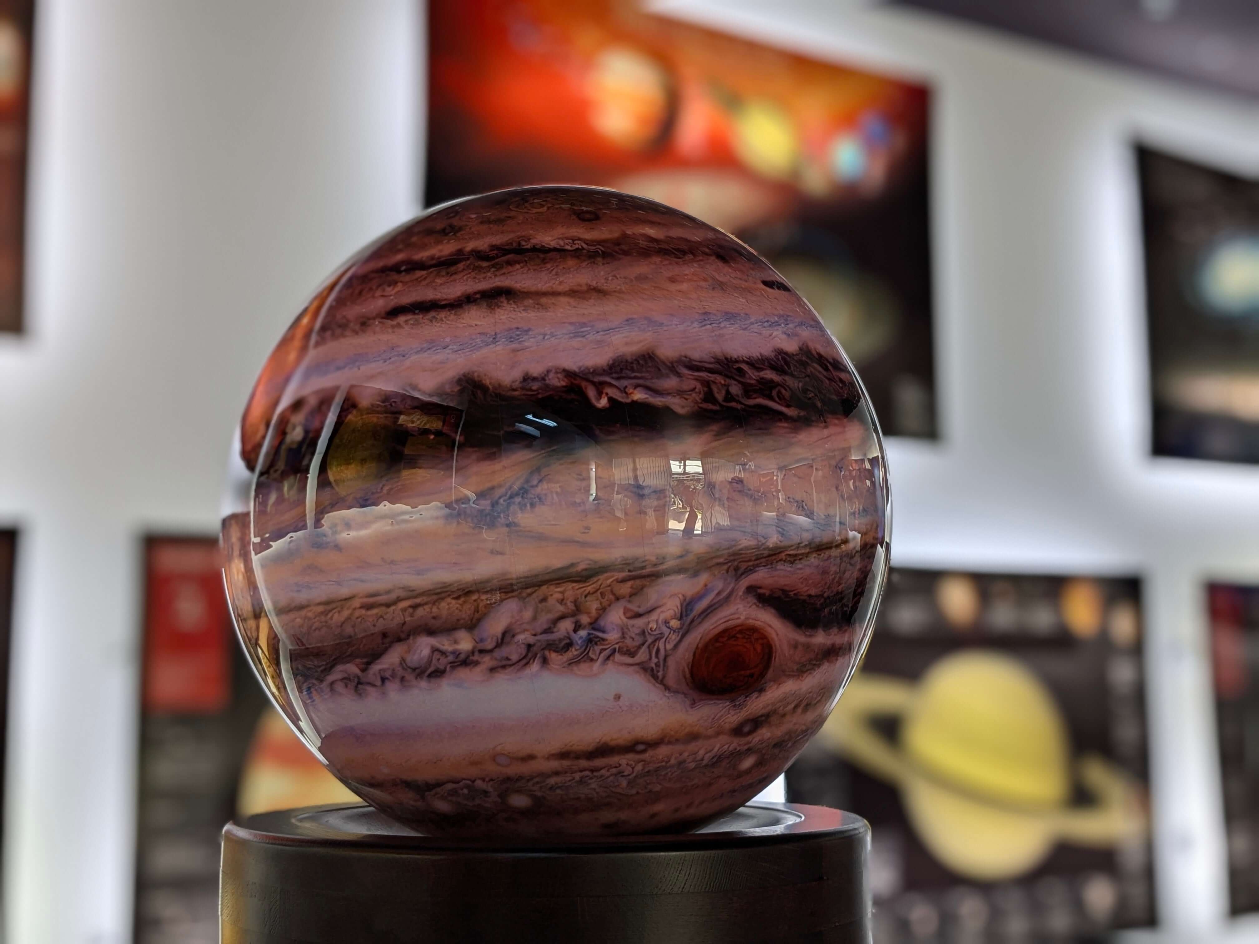 jupiter planet globe in a planetarium world globe large giant globe for sale buy globes nasa globe