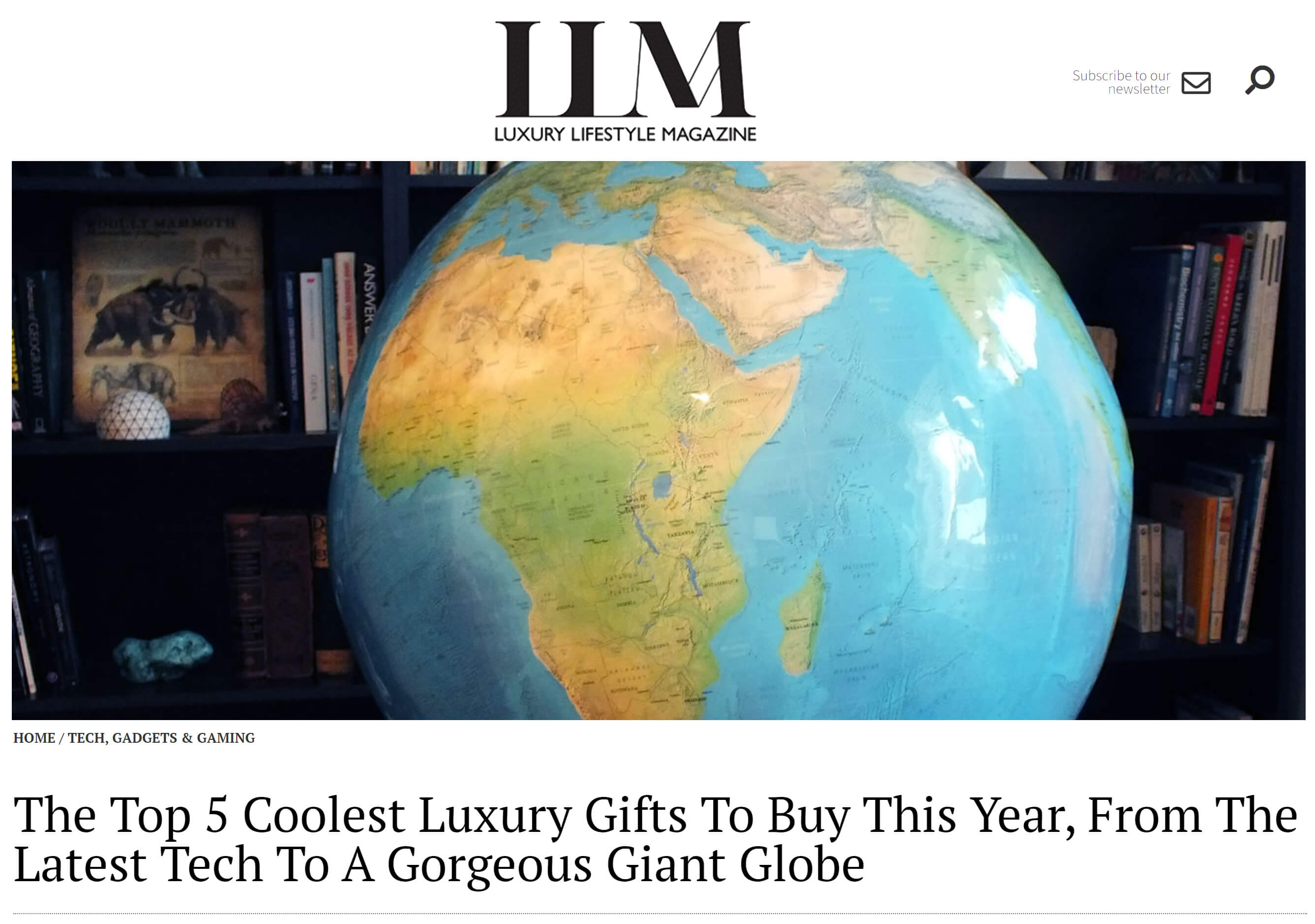luxury gift large world globe for sale