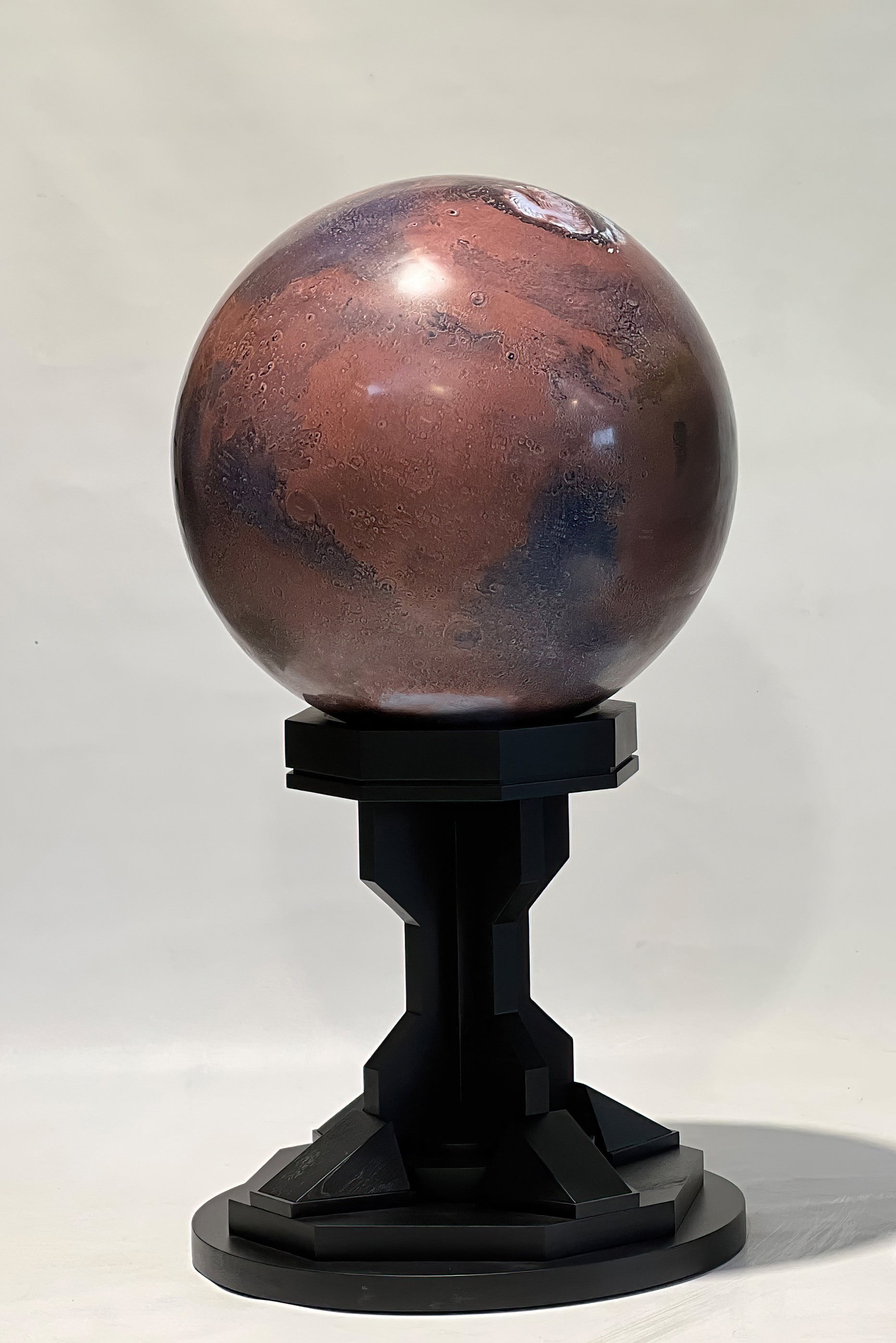 The Red Planet - Mars Globe - Large world globes custom globe bespoke personalized art globes