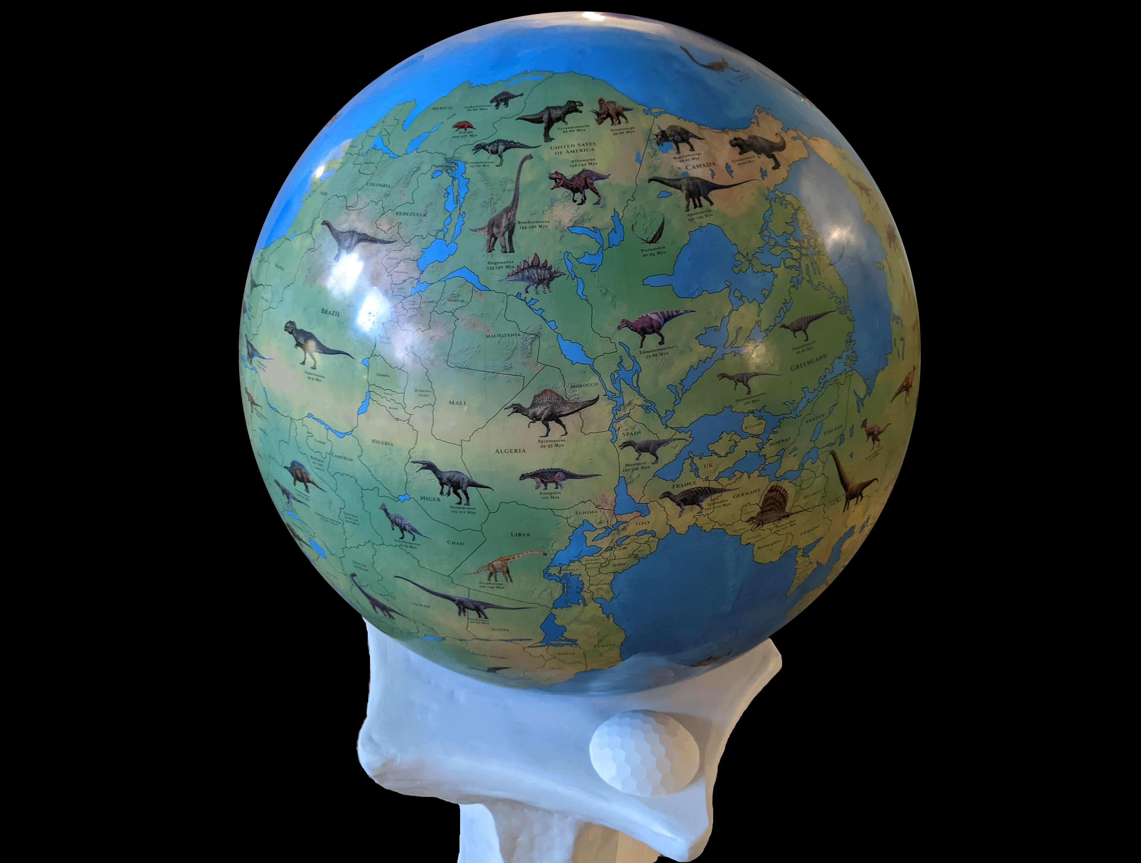 Pangea - Earth 200 million years ago - The Blue Planet Globe - Large world globes custom globe