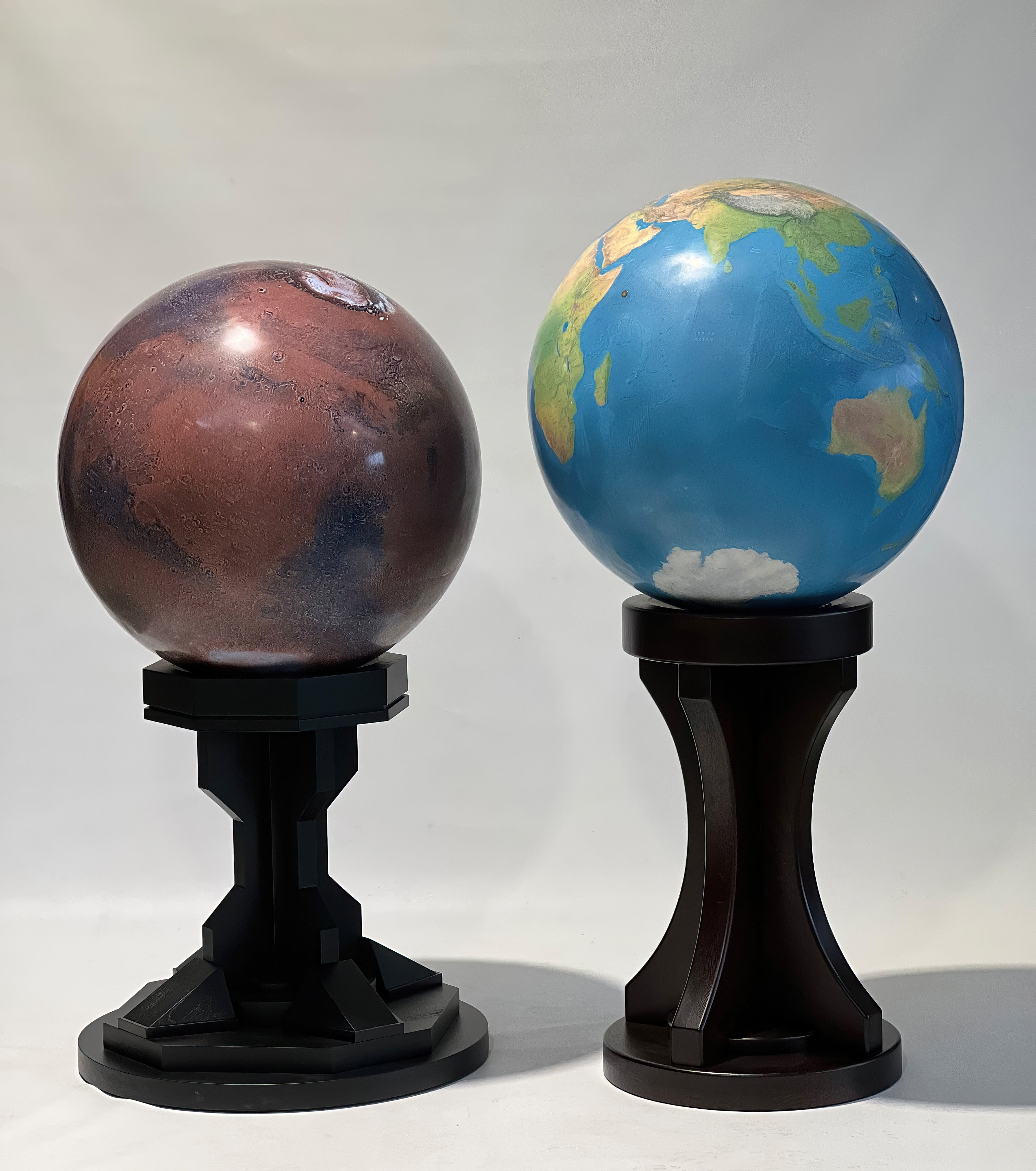 Mars - The Red Planet - 80cm Globe - LargeGlobes.com Large world globes custom globe bespoke personalized art globes